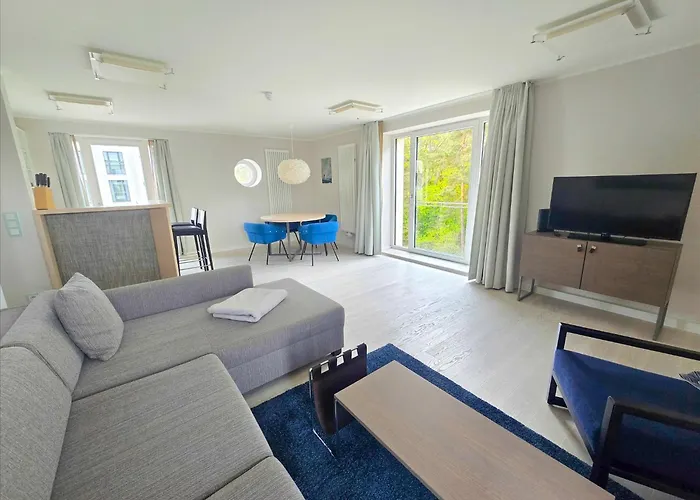 Duenenresidenz Prora - Attraktive Ferienwohnung \'Strandlust\' Mit 1 Schlafzimmer Zur Sonnenseite Np415