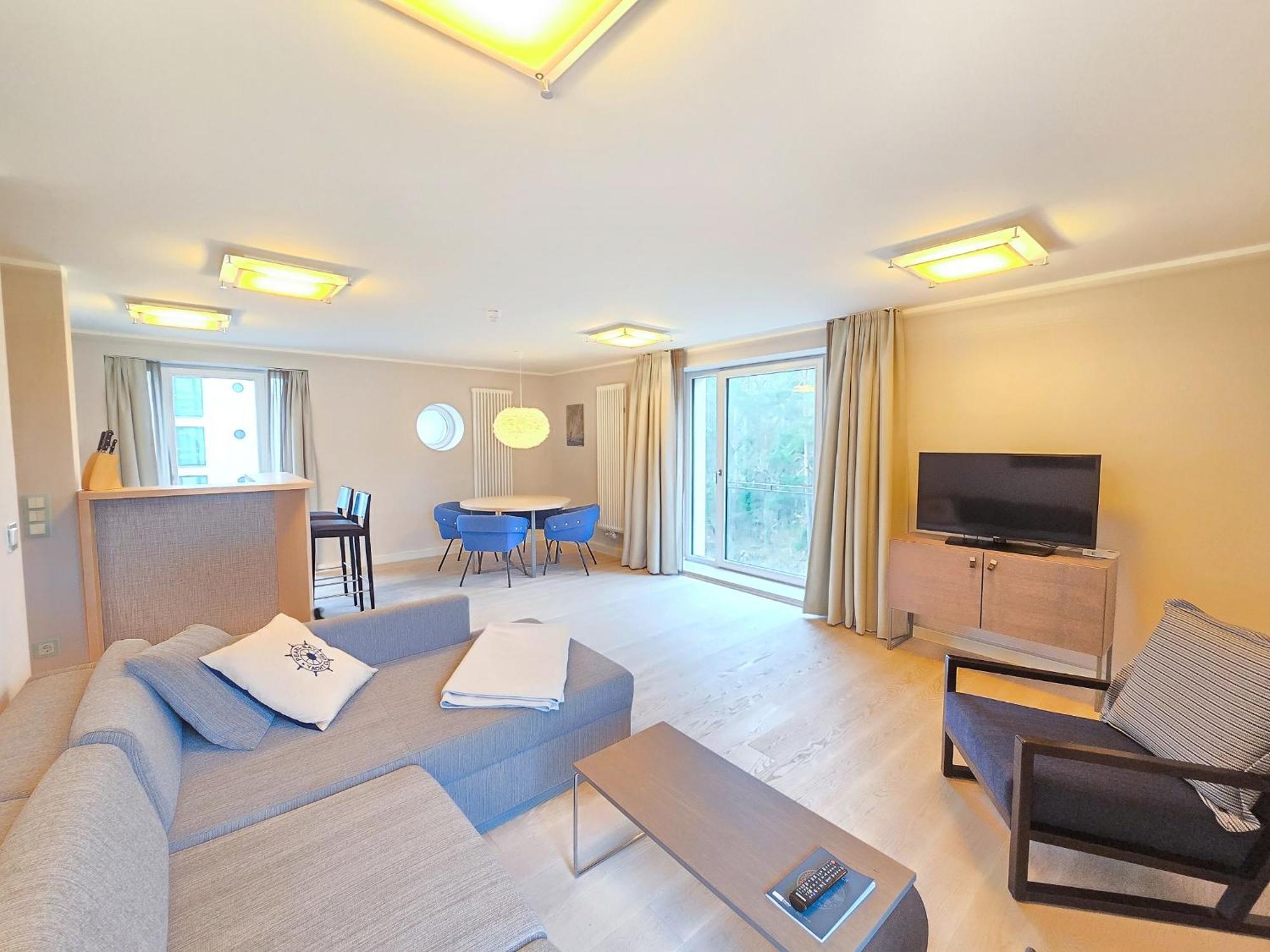 Apartment Duenenresidenz Prora - Attraktive 'strandlust' Mit 1 Schlafzimmer Zur Sonnenseite Np415 *