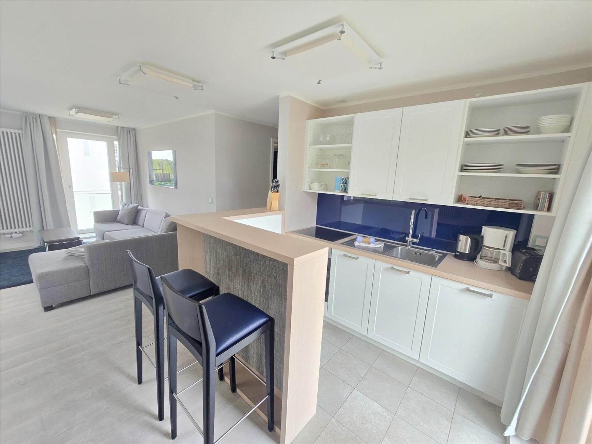 Apartment Duenenresidenz Prora - Attraktive 'strandlust' Mit 1 Schlafzimmer Zur Sonnenseite Np415