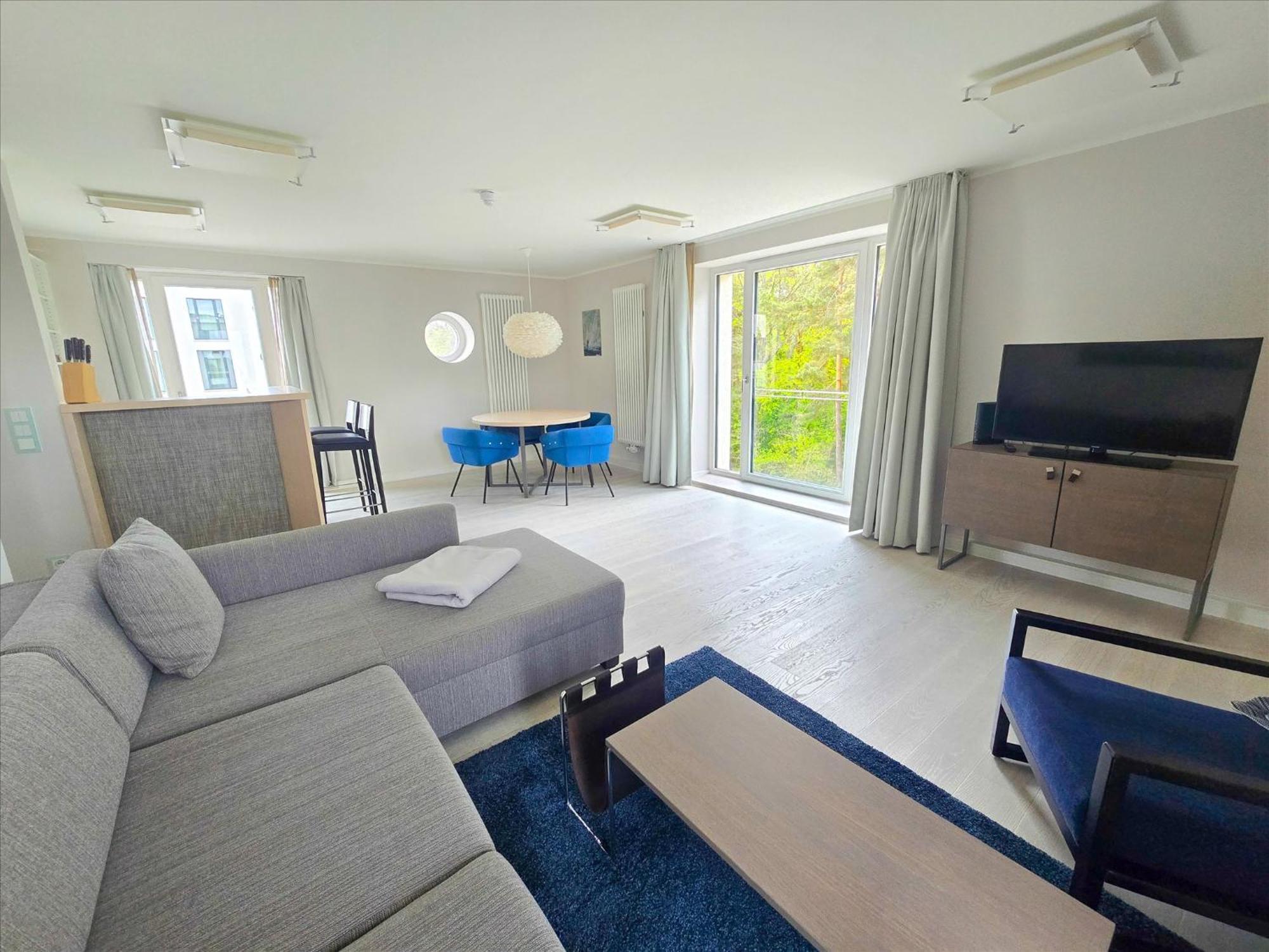 Apartment Duenenresidenz Prora - Attraktive 'strandlust' Mit 1 Schlafzimmer Zur Sonnenseite Np415 *